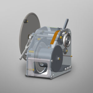 DM-40 3-Shaft Winch 40 Ton Multiple Reduction Manual Winches