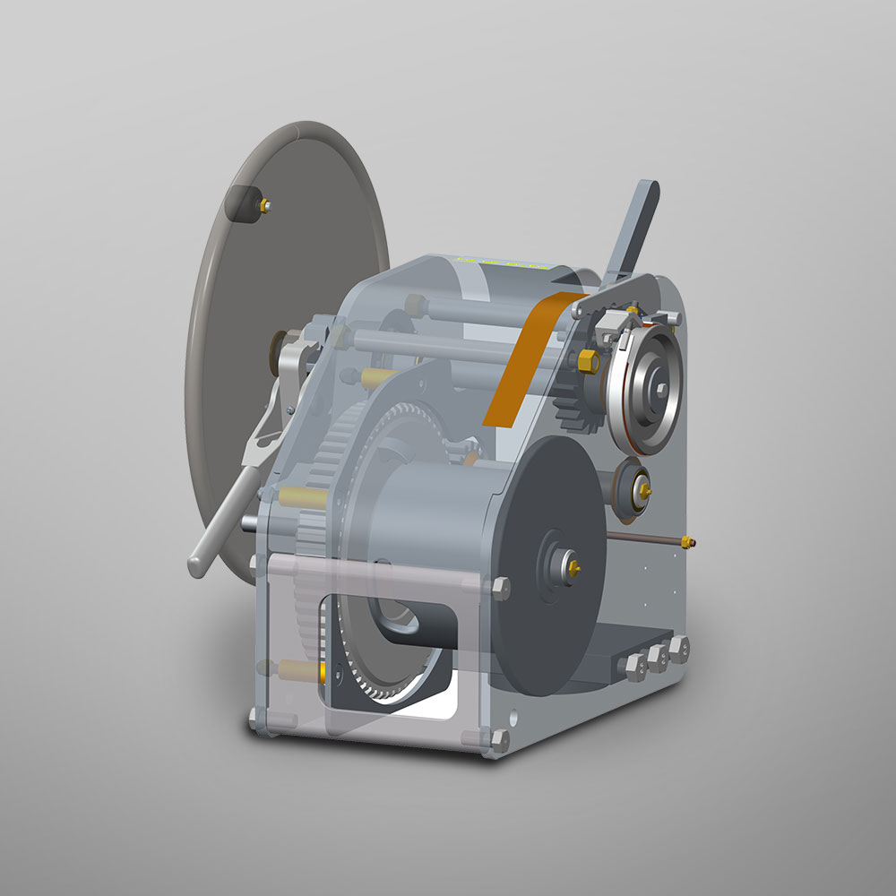 DM-40 3-Shaft Winch 40 Ton Multiple Reduction Manual Winches