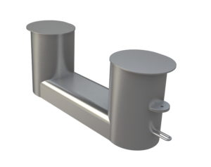 Double Bitts | 18", 24" | Fabricated Steel