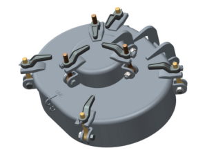 4-Dog Oval + Raised 3-Dog Ullage