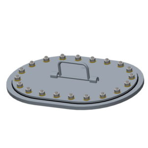 Flush 15x23 20-Bolt Manhole